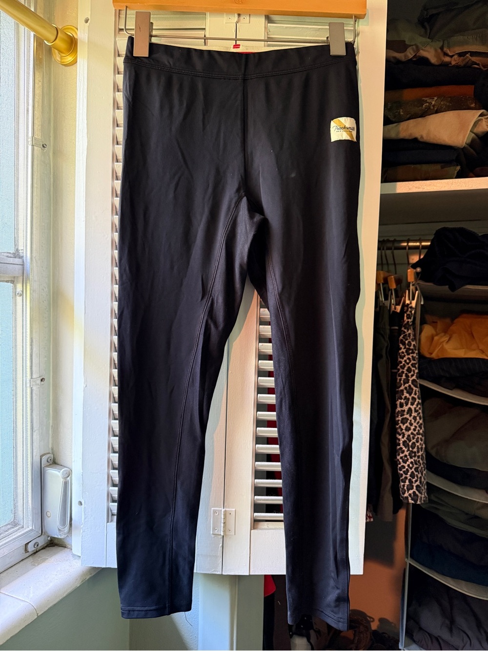 Tracksmith tights black